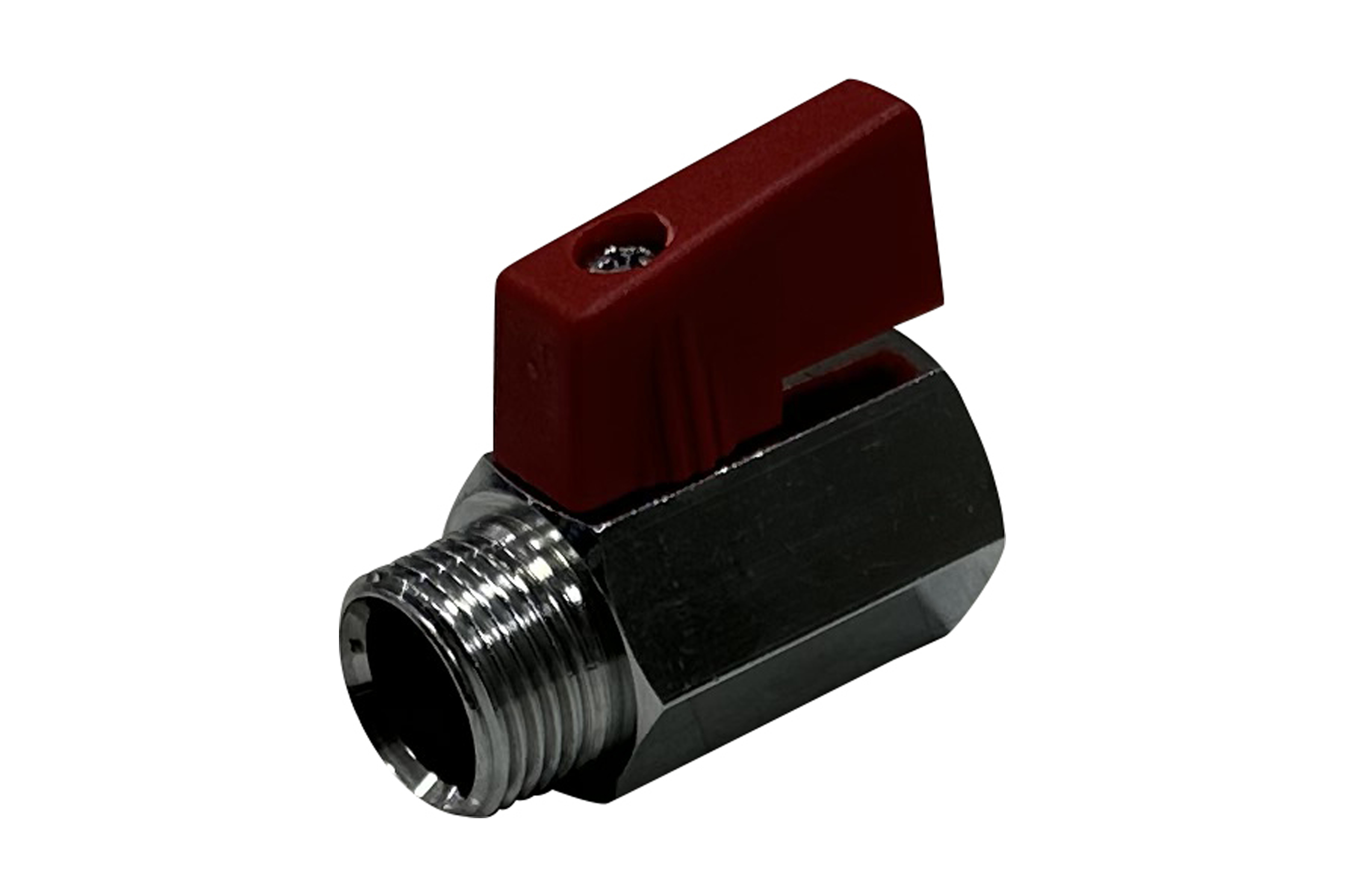 Mini-Kugelhahn
R1/2''IG / R1/2''AG