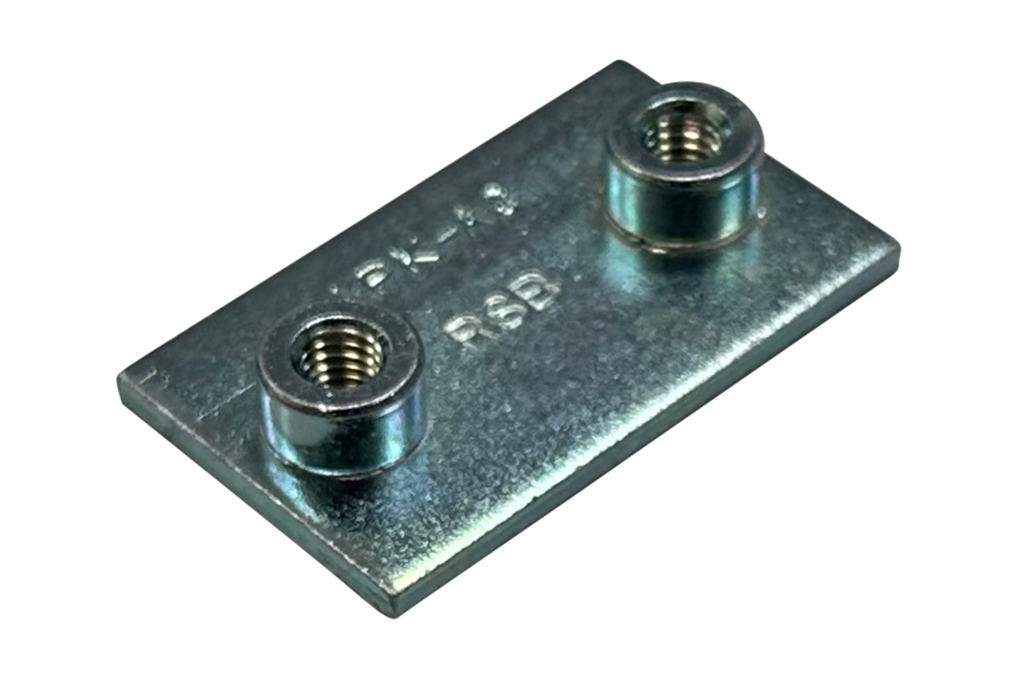 Anschweißplatte Gr.2 verz.