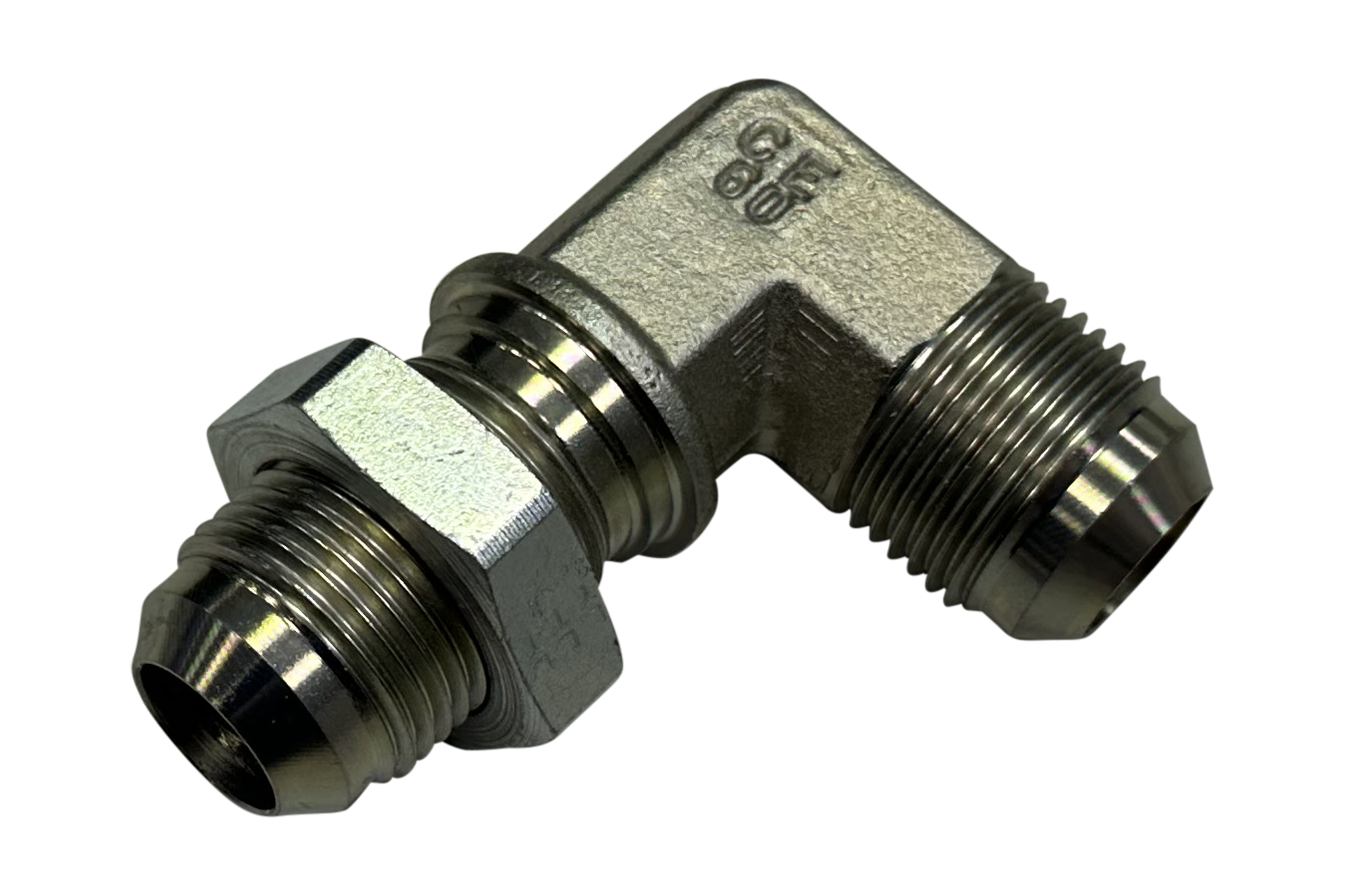 Winkel Schottstutzen 90°
bds.  7/16''JIC