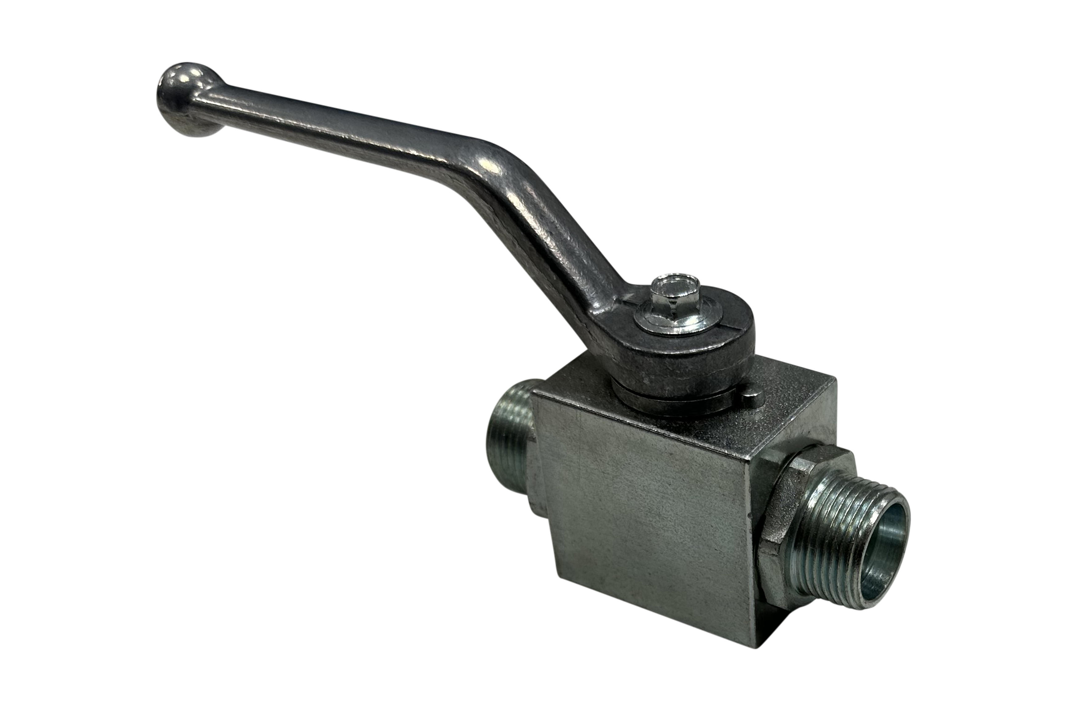 Blockkugelhahn mit Handhebel