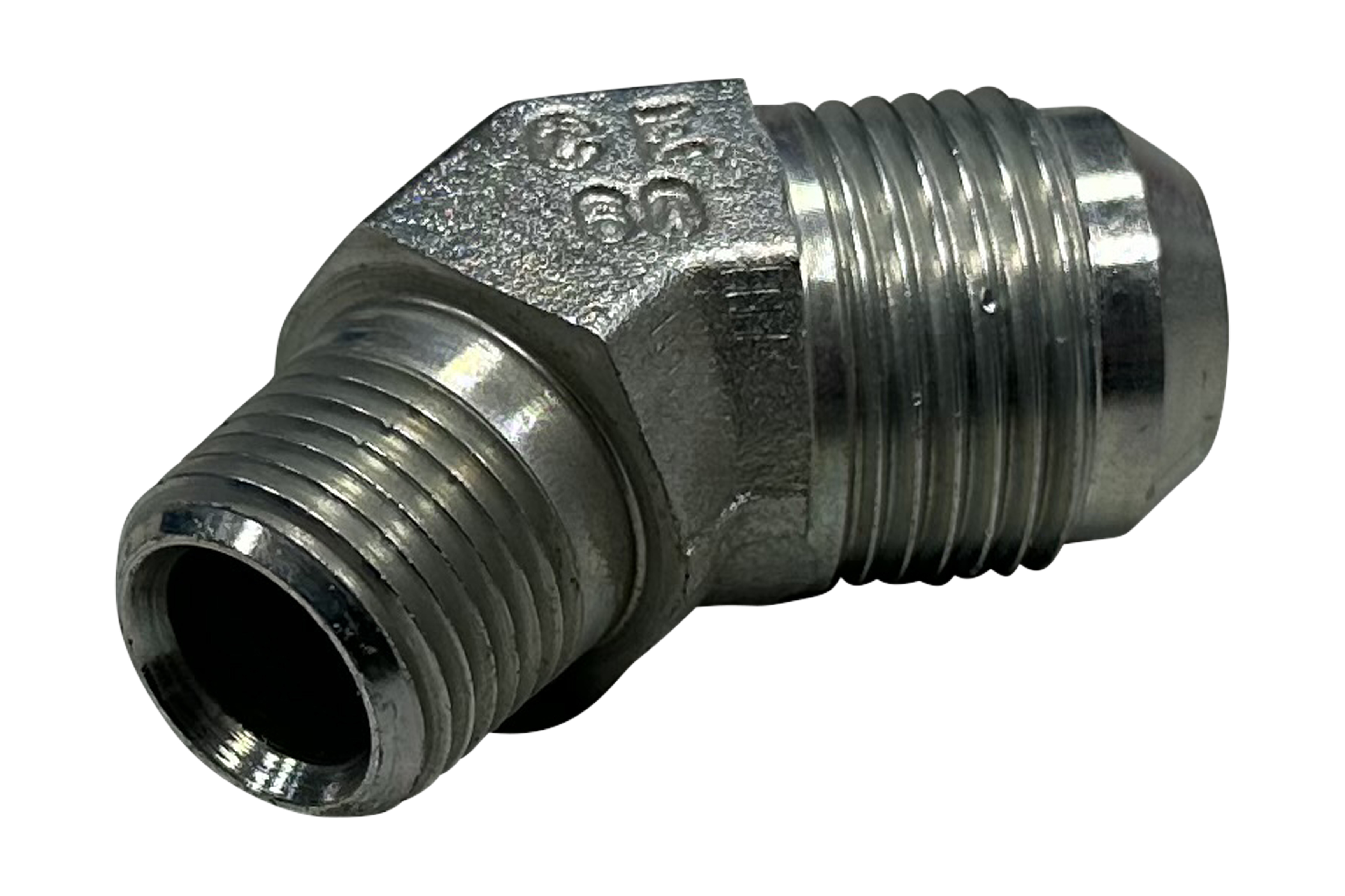 Winkel Einschraubstutzen 45°
1/2''JIC / 1/8NPT