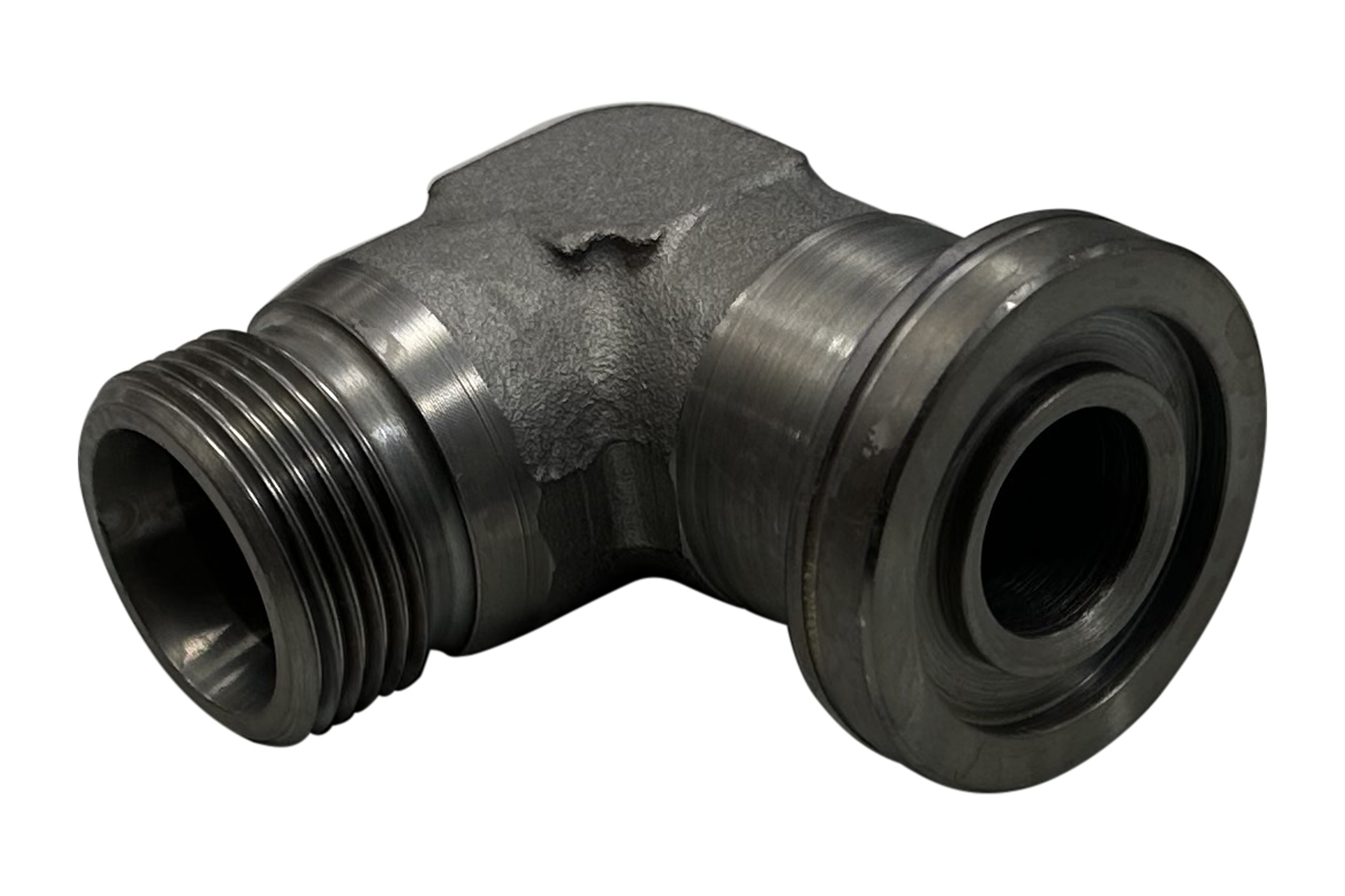 Winkel-Flanschverschraubung 90° 1 1/2''